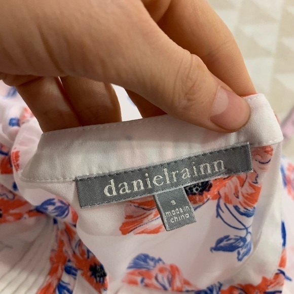 Daniel rainn stitch fix blue orange floral - Picture 5 of 5